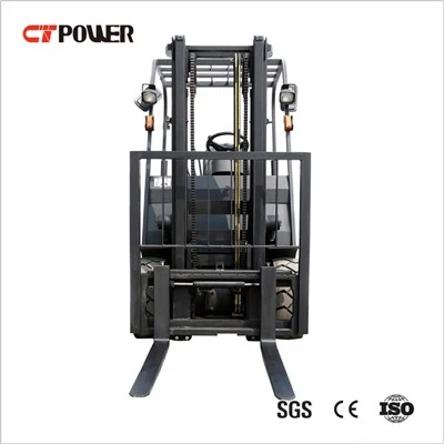 7L Siri 1.5-1.8T Forklift Elektrik Tiga Roda